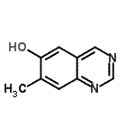CAS 登录号：666735-17-7， 7-甲基-6-喹唑啉醇