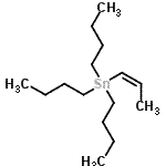 CAS#: 66680-84-0, Tributyl[(1Z)-1-propen-1-yl]stannane