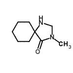 CAS#: 666861-07-0, 3-Methyl-1,3-diazaspiro[4.5]decan-4-one