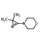 CAS 登录号：66721-67-3， 4-(2,2-二甲基-2H-氮杂环丙烯-3-基)吗啉