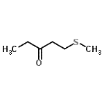 CAS 登录号：66735-69-1， 1-(甲硫基)-3-戊酮