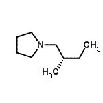 CAS 登录号：667420-93-1， 1-[(2S)-2-甲基丁基]吡咯烷