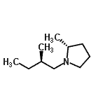 CAS 登录号：667420-97-5， (2R)-2-甲基-1-[(2R)-2-甲基丁基]吡咯烷