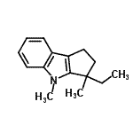CAS 登录号：667466-10-6， 3-乙基-3,4-二甲基-1,2,3,4-四氢环戊烯并[b]吲哚