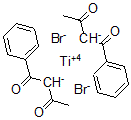 CAS 登录号:66749-01-7, 二溴二(1-苯基-1,3-丁二酮)钛(IV)