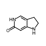 CAS 登录号：66751-33-5， 1,2,3,5-四氢吡咯并[2,3-d]吡啶-6-酮