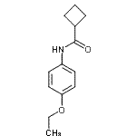 CAS 登录号：667885-61-2， N-(4-乙氧基苯基)环丁烷甲酰胺