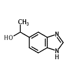 CAS 登录号：66792-92-5， 1-(1H-苯并咪唑-5-基)乙醇