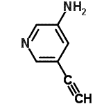 CAS 登录号：667932-40-3， 5-乙炔基吡啶-3-胺