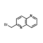 CAS 登录号：668276-28-6， 2-(溴甲基)-1,5-萘啶