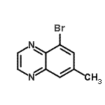 CAS 登录号：668276-42-4， 5-溴-7-甲基喹喔啉