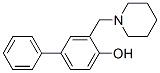 CAS 登录号：66839-99-4， 3-(1-哌啶基甲基)联苯-4-醇