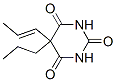 CAS 登录号:66843-14-9, 5-(1-丙烯基)-5-丙基-2,4,6(1H,3H,5H)-嘧啶三酮