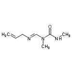 CAS 登录号：669053-28-5， 1-[(E)-(烯丙基亚氨基)甲基]-1,3-二甲基脲