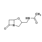 CAS 登录号：669082-27-3， N-[(7-氧代-4-氧杂-1-氮杂双环[3.2.0]庚-3-基)甲基]乙酰胺