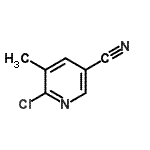 CAS 登录号：66909-33-9， 6-氯-5-甲基烟腈