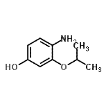 CAS 登录号：669092-13-1， 4-氨基-3-异丙氧基苯酚