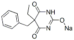 CAS 登录号:66941-99-9, 5-苄基-5-乙基-2-钠氧基-4,6(1H,5H)-嘧啶二酮