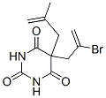 CAS 登录号:66942-11-8, 5-(2-溴-2-丙烯基)-5-(2-甲基-2-丙烯基)-2,4,6(1H,3H,5H)-嘧啶三酮