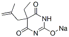 CAS#: 66968-71-6, 5-Ethyl-5-(2-Methyl-2-Propenyl)-2-Sodiooxy-4,6(1H,5H)-Pyrimidinedione