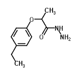 CAS 登录号：669705-42-4， 2-(4-乙基苯氧基)丙酰肼
