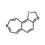 CAS 登录号：669706-49-4， 2H-[1,3]噻唑并[5,4-g][3]苯并氮杂卓