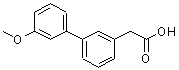 CAS 登录号：669713-72-8， (3'-甲氧基-3-联苯基)乙酸