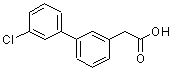CAS 登录号：669713-83-1， (3'-氯-3-联苯基)乙酸
