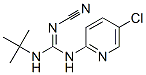 CAS 登录号:67026-61-3, 1-叔-丁基-3-(5-氯-2-吡啶基)-2-氰基胍
