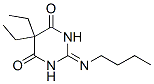 CAS 登录号:67050-35-5, 2-(丁基亚胺)-5,5-二乙基-2,3-二氢-4,6(1H,5H)-嘧啶二酮