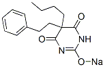 CAS 登录号:67050-55-9, 5-丁基-5-苯乙基-2-钠氧基-4,6(1H,5H)-嘧啶二酮