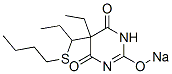 CAS#: 67050-78-6, 5-[1-(Butylthio)Propyl]-5-Ethyl-2-Sodiooxy-4,6(1H,5H)-Pyrimidinedione