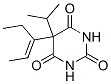 CAS 登录号:67050-91-3, 5-(1-乙基-1-丙烯基)-5-异丙基巴比妥酸