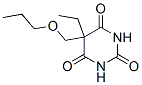CAS 登录号：67050-96-8， 5-乙基-5-(丙氧基甲基)巴比妥酸