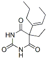 CAS 登录号:67050-97-9, 5-乙基-5-(1-丙基-1-丁烯基)-2,4,6(1H,3H,5H)-嘧啶三酮