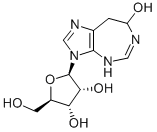 CAS 登录号:67187-35-3, 3,4,7,8-四氢-3-beta-D-呋喃核糖基-咪唑并(4,5-d)(1,3)二氮杂卓-7-醇