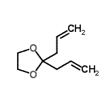 CAS 登录号：67194-62-1， 2,2-二烯丙基-1,3-二氧戊环
