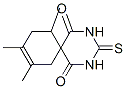 CAS 登录号：67196-44-5， 3-硫代-8,9,11-三甲基-2,4-二氮杂螺[5.5]十一碳-8-烯-1,5-二酮