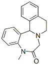 CAS 登录号：67239-22-9， 5,9,10,14b-四氢-5-甲基异喹啉并[2,1-d][1,4]苯并二氮杂卓-6(7H)-酮