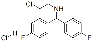 CAS 登录号:67240-89-5, N-(2-氯乙基)-4-氟-alpha-(4-氟苯基)苄胺盐酸盐