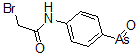 CAS 登录号：67278-31-3， 4-((溴乙酰基)氨基)苯基氧化胂