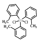 CAS 登录号：6729-60-8， 二氯[三(2-甲基苯基)]-lambda<sup>5</sup>-铋烷