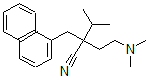 CAS 登录号：67293-08-7， alpha-[2-(二甲基氨基)乙基]-alpha-异丙基-1-萘丙腈
