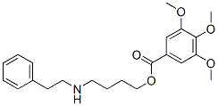 CAS#: 67293-55-4, 3,4,5-Trimethoxybenzoic Acid 4-(Phenethylamino)Butyl Ester