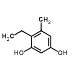 CAS#: 672936-90-2, 4-Ethyl-5-methyl-1,3-benzenediol