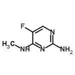 CAS 登录号：67316-40-9， 5-氟-N<sup>4</sup>-甲基-2,4-嘧啶二胺