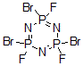 CAS 登录号：67336-18-9， 2,4,6-三溴-2,4,6-三氟-2,2,4,4,6,6-六氢-1,3,5,2,4,6-三氮杂三磷杂苯