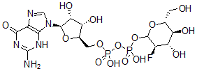 CAS 登录号:67341-45-1, 鸟苷-2-脱氧-2-氟-D-葡萄糖二磷酸酯