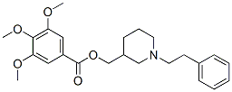 CAS#: 67361-18-6, 1-Phenethyl-3-Piperidinemethanol (3,4,5-Trimethoxybenzoate)
