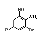 CAS 登录号：67365-47-3， 3,5-二溴-2-甲基苯胺